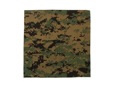 Rothco Digital Camo Bandana - Woodland Digital Camo