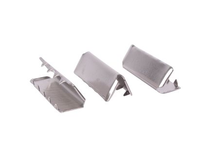 Rothco Military Web Belt Tips - Chrome