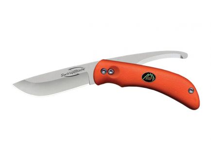 Outdoor Edge SwingBlaze Flipping Skinning Knife & Gutting Blade, Blaze-Orange - SZ-20NC