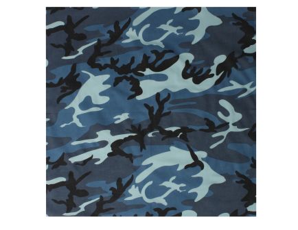 Rothco Colored Camo Bandana - Sky Blue Camo