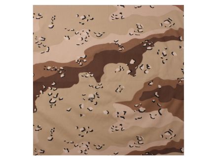 Rothco Classic Camo Bandana - 6-Color Desert Camo