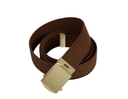 Rothco Web Belts - 54 Inches Long, Gold, Brown