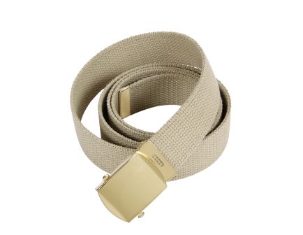 Rothco Web Belts - 54 Inches Long, Gold, Khaki