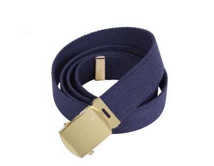 Rothco Web Belts - 54 Inches Long, Gold, Navy Blue