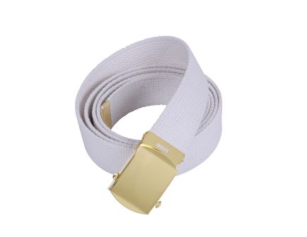 Rothco Web Belts - 44 Inches Long, Gold, White