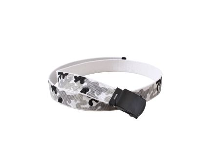 Rothco Camo Reversible Web Belt - City Camo - White, 54 In