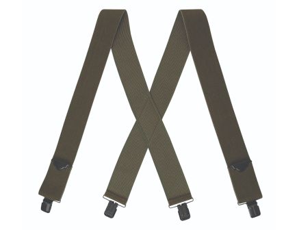 Rothco Adjustable Elastic X-Back Pant Suspenders - Olive Drab