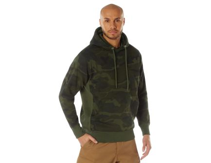 Rothco Midnight Camo Every Day Hoodie - Midnight Woodland Camo, Small