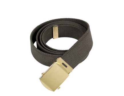 Rothco Military Web Belts - 64 Inches Long, Gold, Olive Drab