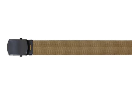 Rothco Web Belt With Buckle - Coyote Brown, 54 In