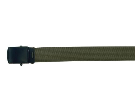 Rothco Web Belt With Buckle - Olive Drab, 44 In