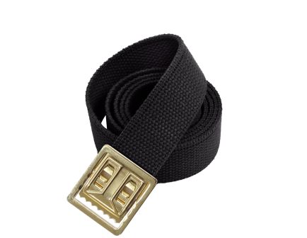 Rothco Military Web Belts With Open Face Buckle - Gold, Black, 54 In