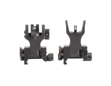 XS Sights Tritium Backup Iron Night Sight Front/Rear Flip-Up, White/White