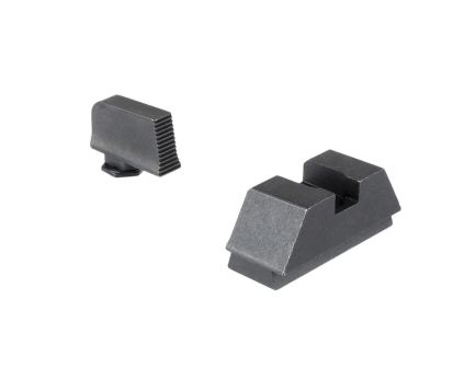 Ameriglo 2X-Large Optic Compatible Sight Set Front/Rear, Black/Black