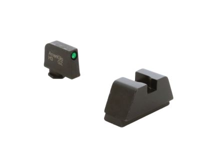 Ameriglo X-Large Optic Compatible Sight Set Front/Rear, Green/Black/Black