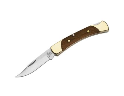 Buck "The 55" Folding Clip Point Knife, Ebony Wood - 0055BRS-C