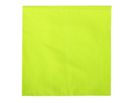 Rothco Solid Large Bandana - Safety Green
