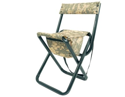 Rothco Deluxe Folding Stool With Pouch - Acu Digital Camo