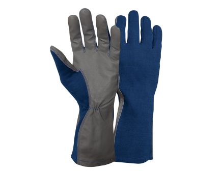 G.I. Nomex Flight Gloves - Navy Blue, 7