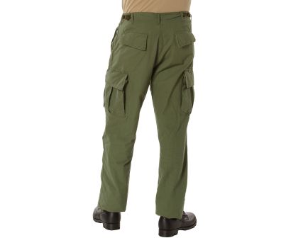 Rothco Vintage Vietnam Rip-Stop Fatigue Pants - Olive Drab, 4X-Large