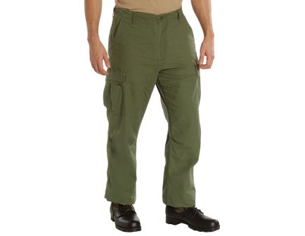 Rothco Vintage Vietnam Rip-Stop Fatigue Pants - Olive Drab, 3X-Large