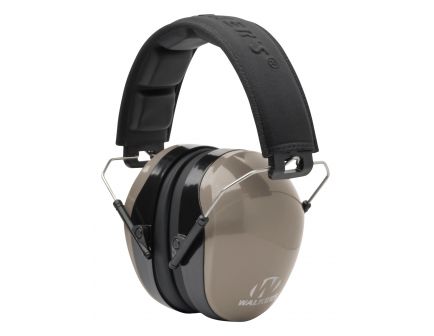 Walkers Game Ear 26 dB Dual Colored Over the Head Passive Muff, Flat Dark Earth/Black - GWPDCPMFDE