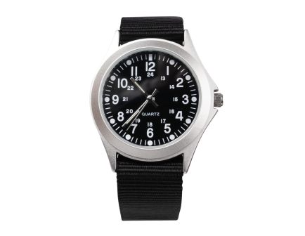 Rothco Military Style Quartz Watch - Black