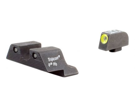 Trijicon Glock HD Night Sights with Yellow Front Outline - GL104Y
