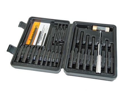 Wheeler Master Roll Pin Punch Set 