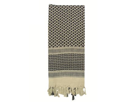 Rothco Lightweight Shemagh Tactical Desert Keffiyeh Scarf - Tan