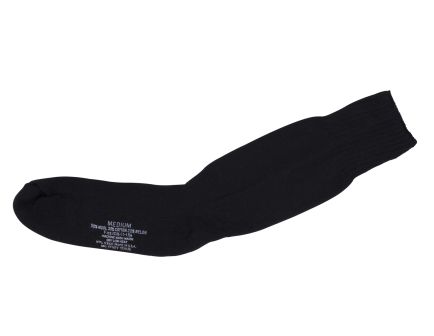 Rothco G.I. Type Cushion Sole Socks - Black, X-Large