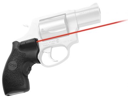 Crimson Trace Front Activation Replacement Laser Grip for Taurus Revolvers, Black - LG-185