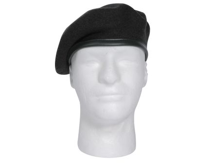 Rothco Wool Monty Beret - Black, X-Large
