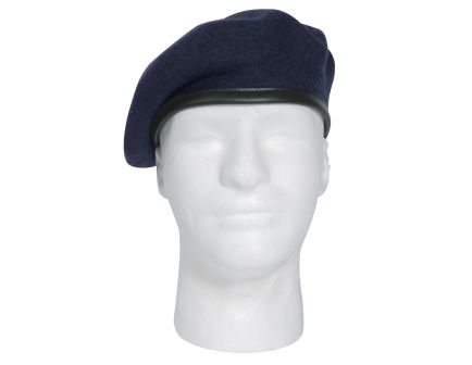 Rothco Wool Monty Beret - Navy Blue, Large