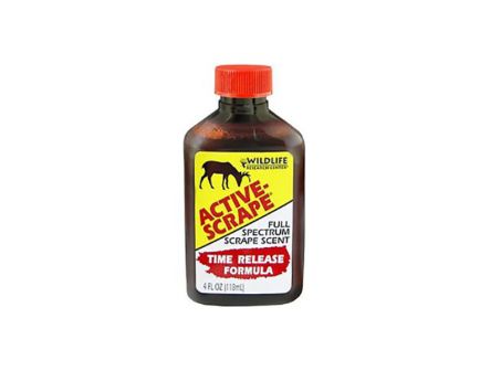 Wildlife Research Active Scrape Hunting Scent, 4 fl oz Bottle - 240-4