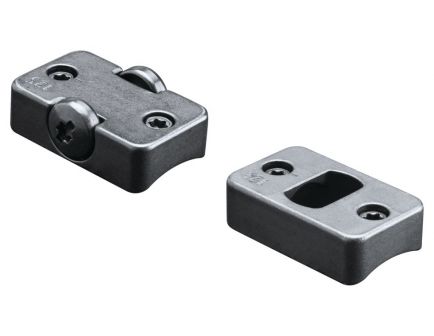 Redfield Browning X-Bolt Steel 2-Piece Dovetail Turn-In Scope Base, Black Oxide - 47707