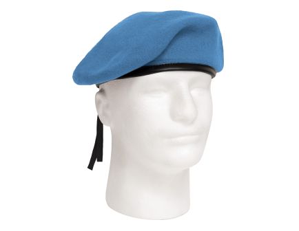 Rothco G.I. Style Beret - Light Blue, Head Size 7 3-4