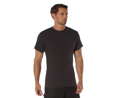 Rothco Heavyweight T-Shirts - Black, 3X-Large