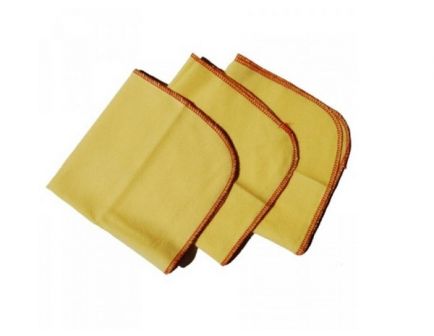 Pro-Shot Non-Treated 100% Cotton Flannel Cloth Wipes, 3-Pack