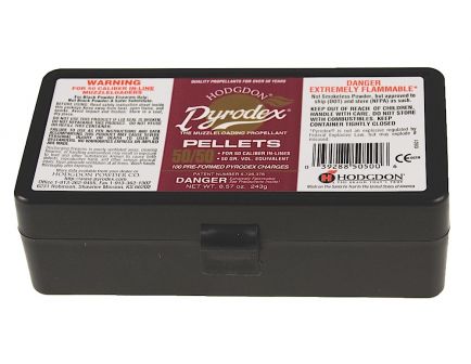 Hodgdon Pyrodex .50 50 gr Muzzle Loading Pellet, 100/box - P5050