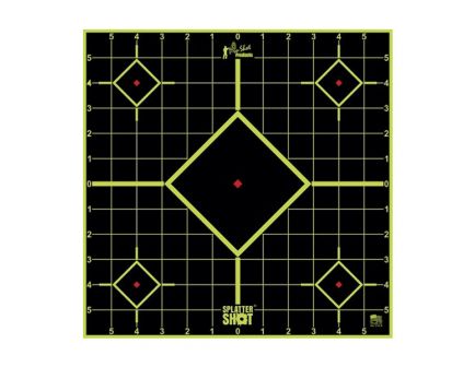 Pro-Shot 12" Splatter Shot Green Sight Peel and Stick Target, 5-Pack - 12SI-GREEN-5