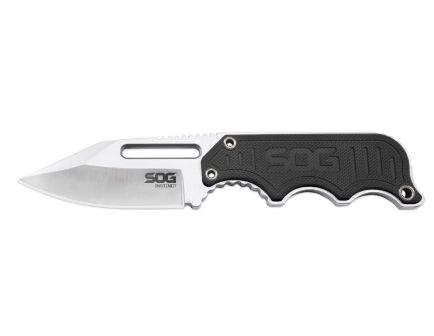 SOG Instinct Fixed Blade Knife, Satin - NB1012-CP