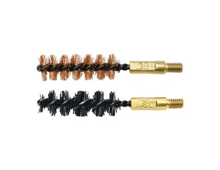 Otis .38 Caliber Bore Brush 2 Pack (1 nylon/1 bronze)
