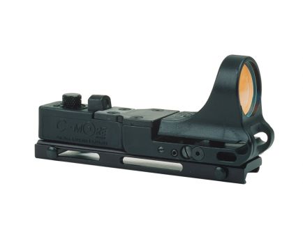 C-More Railway Red Dot Sight, Polymer Body, Click Switch, 2MOA Dot