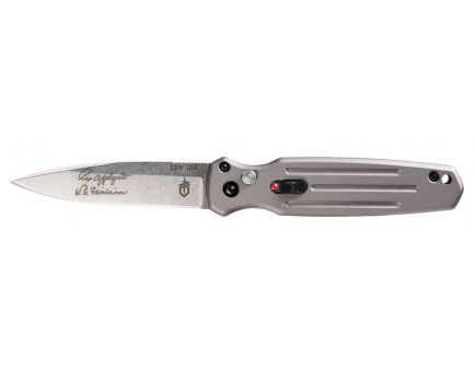 Gerber Mini Covert Auto-Tactical Folding Knife, Grey/Stonewash - 30-001395