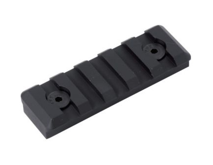 Timber Creek 5-Slot Picatinny Rail Section M-LOK - Black