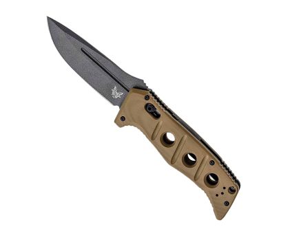 Benchmade Auto Adamas Folding Knife, Desert Tan -2750GY-05