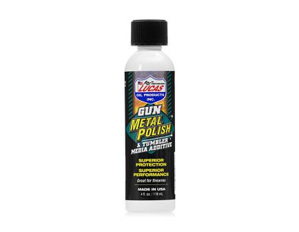 Lucas Oil Gun Metal Polish & Tumbler Media Additive, 4oz - 10878