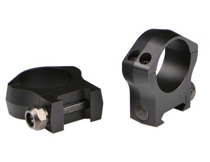 Warne Mountain Tech Ring Set 1", Black Hardcoat Anodized - 7200M