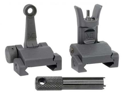 Midwest Industries Combat Rifle  Flip Up Sight Set, Front/Rear - MI-CRS-SET